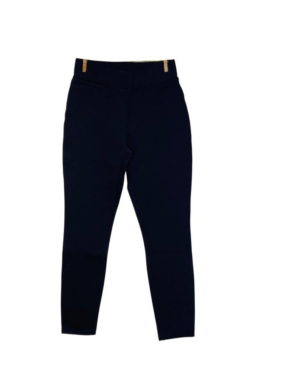 Quince Ultra Stretch Ponte Skinny Ankle Pants Navy Blue Sz SM Minimalist